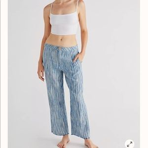 Free People Marta Yarn Dye trousers